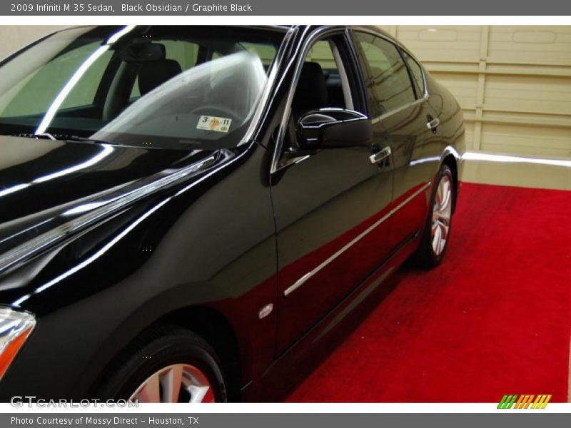 Black Obsidian / Graphite Black 2009 Infiniti M 35 Sedan