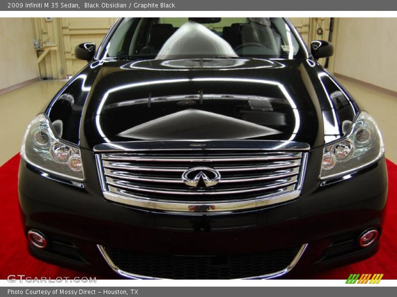 Black Obsidian / Graphite Black 2009 Infiniti M 35 Sedan