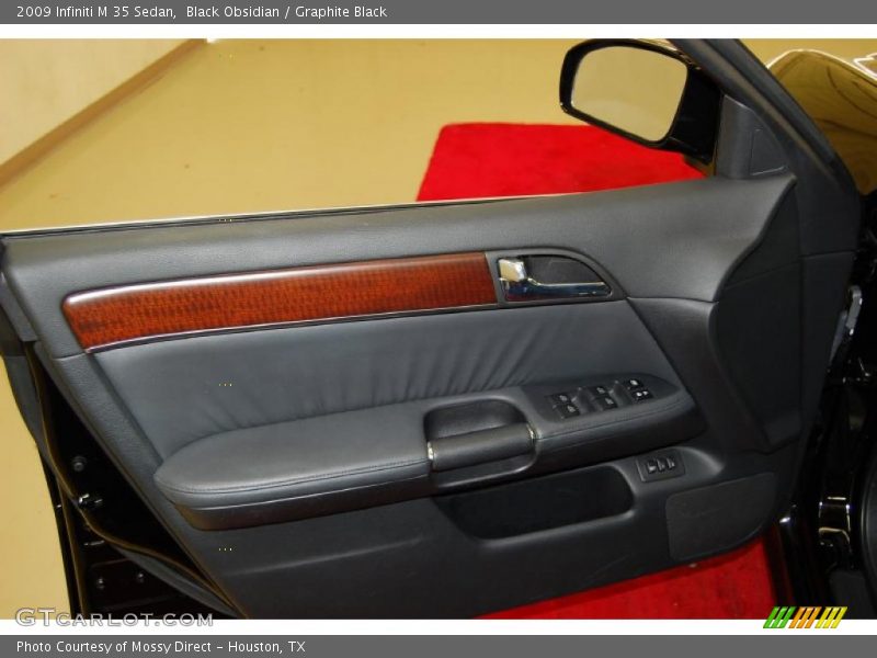 Black Obsidian / Graphite Black 2009 Infiniti M 35 Sedan