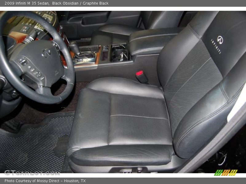 Black Obsidian / Graphite Black 2009 Infiniti M 35 Sedan