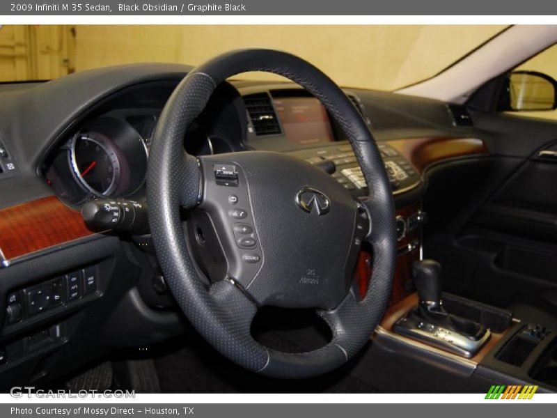 Black Obsidian / Graphite Black 2009 Infiniti M 35 Sedan