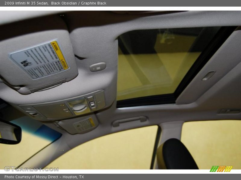 Black Obsidian / Graphite Black 2009 Infiniti M 35 Sedan
