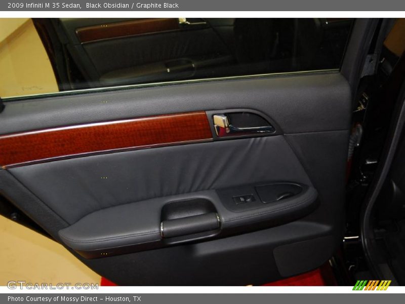 Black Obsidian / Graphite Black 2009 Infiniti M 35 Sedan