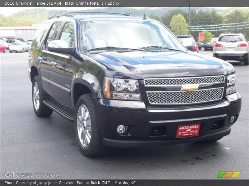 Black Granite Metallic / Ebony 2010 Chevrolet Tahoe LTZ 4x4