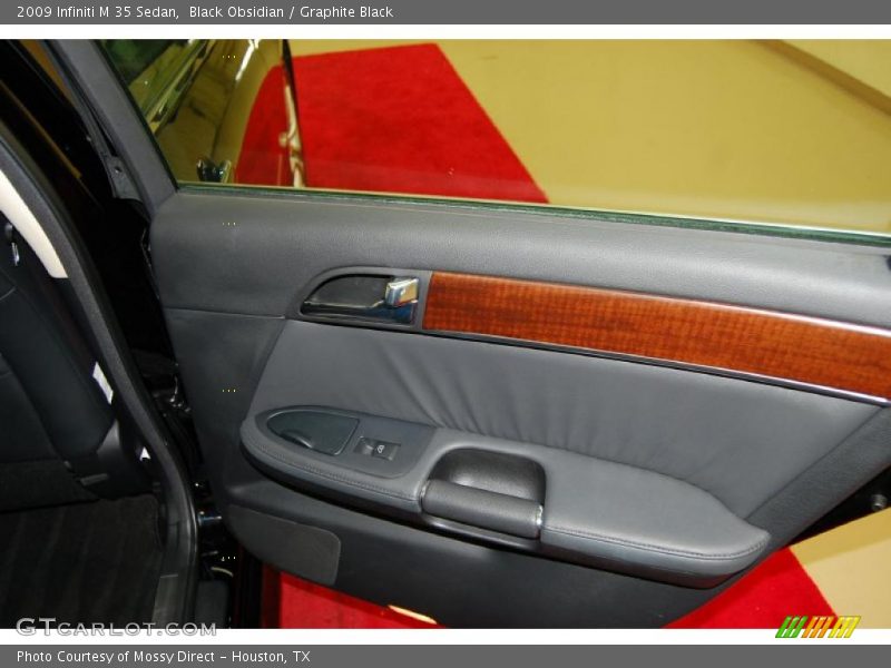 Black Obsidian / Graphite Black 2009 Infiniti M 35 Sedan