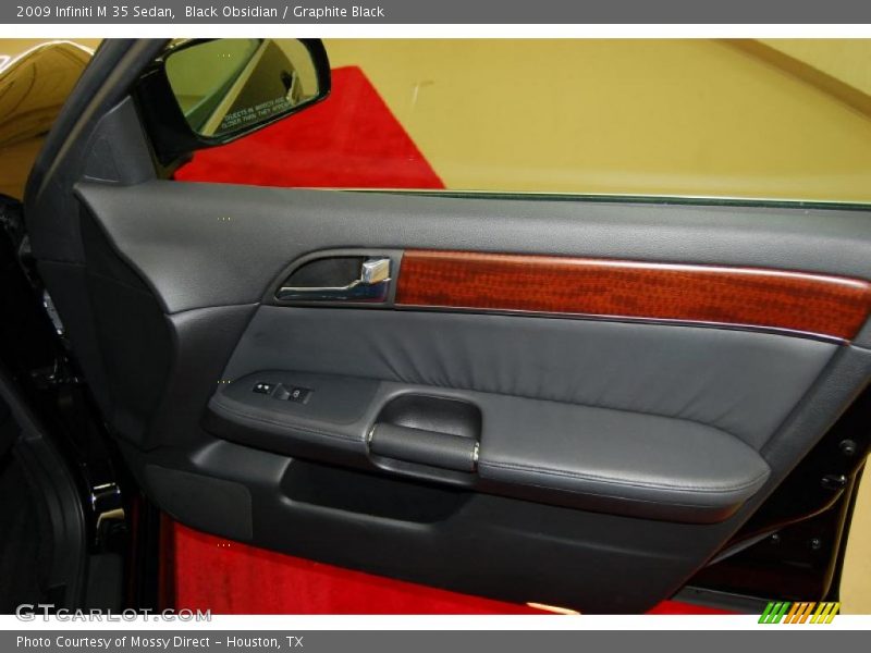 Black Obsidian / Graphite Black 2009 Infiniti M 35 Sedan
