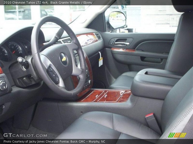 Black Granite Metallic / Ebony 2010 Chevrolet Tahoe LTZ 4x4
