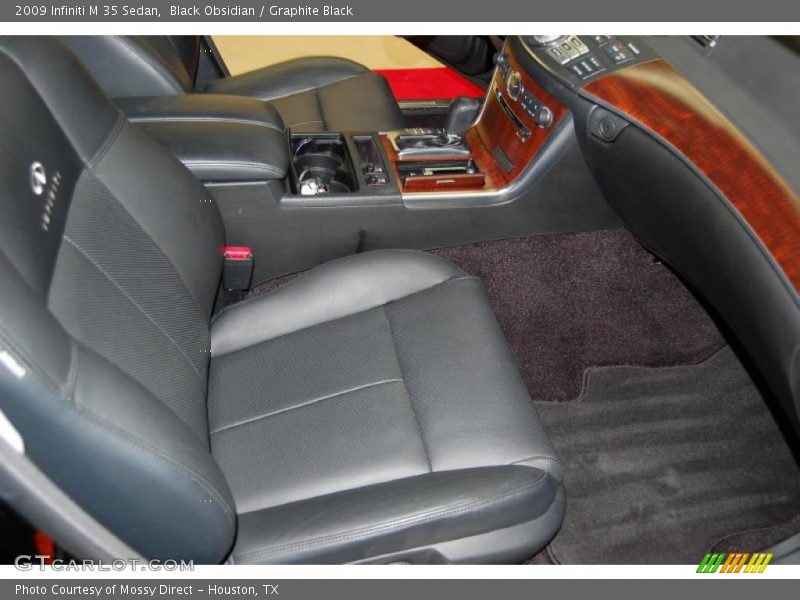 Black Obsidian / Graphite Black 2009 Infiniti M 35 Sedan