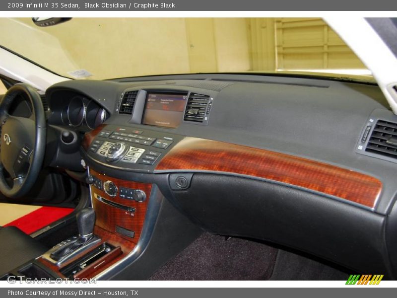 Black Obsidian / Graphite Black 2009 Infiniti M 35 Sedan