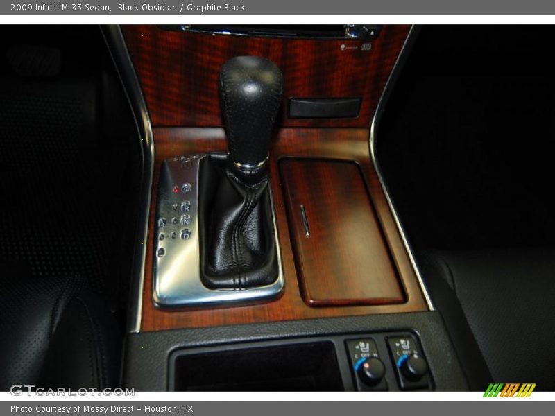 Black Obsidian / Graphite Black 2009 Infiniti M 35 Sedan