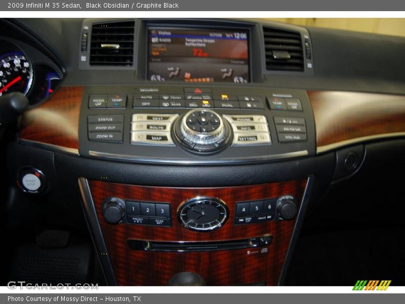 Black Obsidian / Graphite Black 2009 Infiniti M 35 Sedan