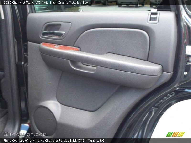 Black Granite Metallic / Ebony 2010 Chevrolet Tahoe LTZ 4x4