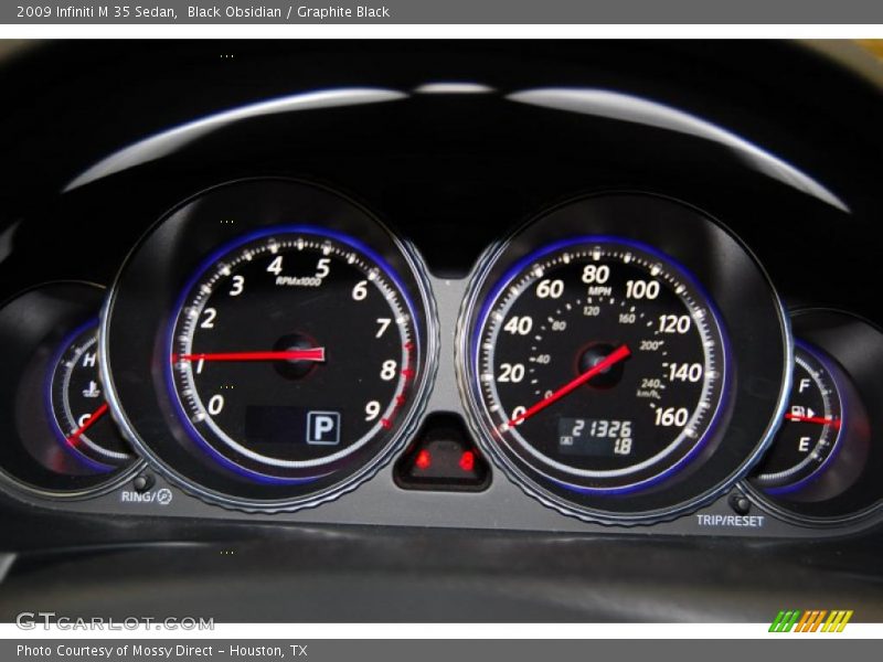 Black Obsidian / Graphite Black 2009 Infiniti M 35 Sedan