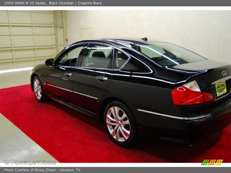 Black Obsidian / Graphite Black 2009 Infiniti M 35 Sedan