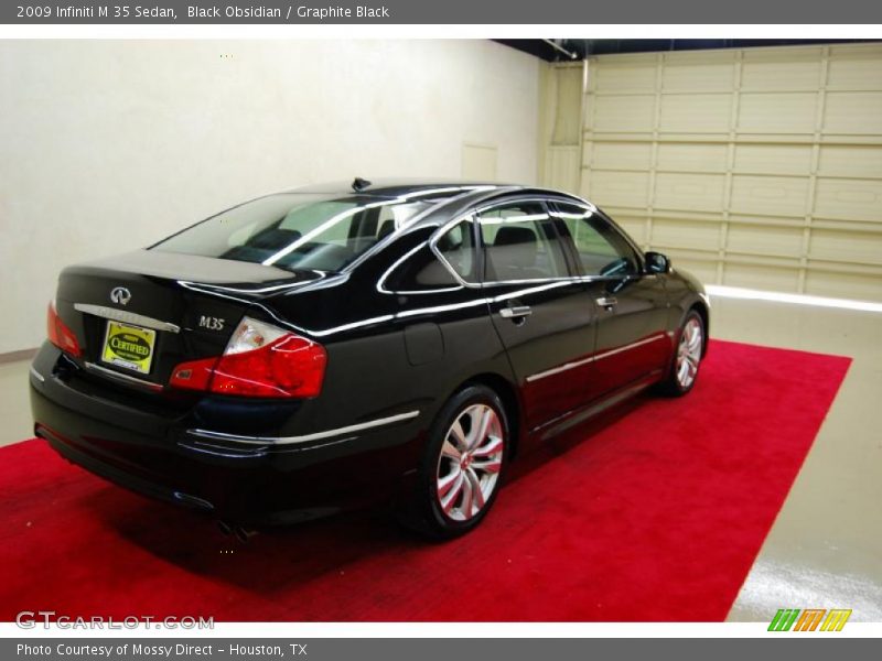 Black Obsidian / Graphite Black 2009 Infiniti M 35 Sedan