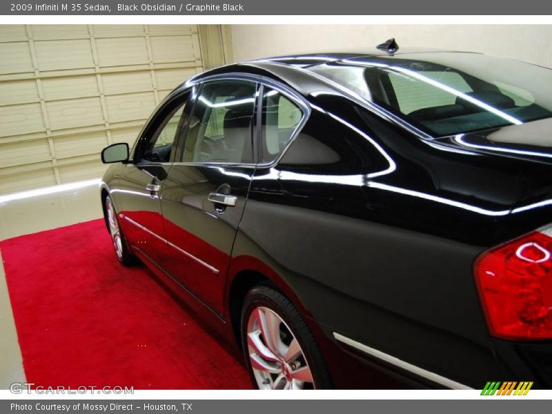 Black Obsidian / Graphite Black 2009 Infiniti M 35 Sedan