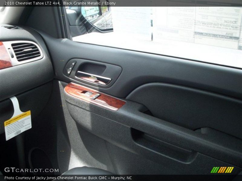 Black Granite Metallic / Ebony 2010 Chevrolet Tahoe LTZ 4x4