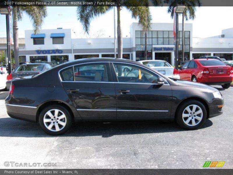 Mocha Brown / Pure Beige 2007 Volkswagen Passat 2.0T Sedan