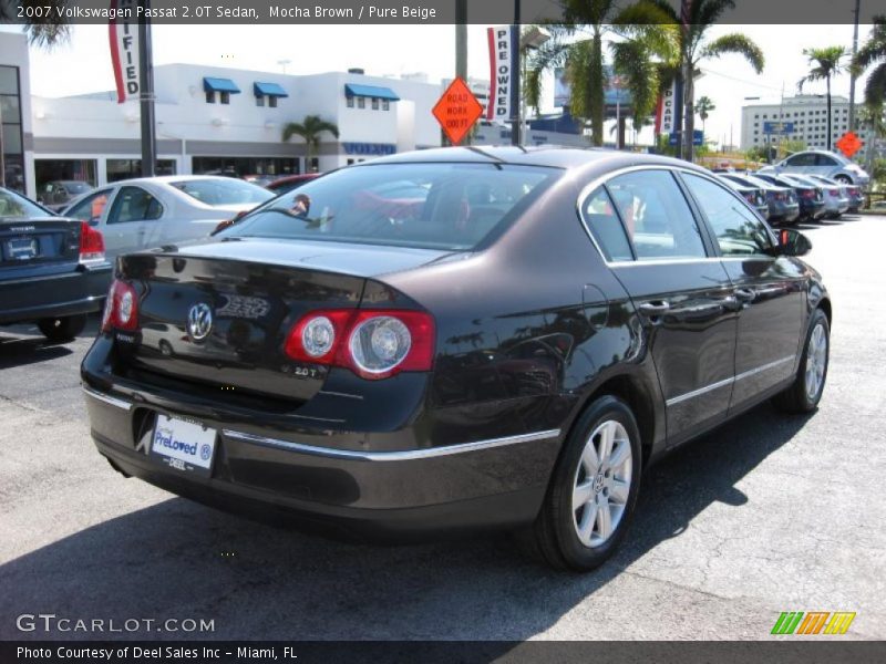 Mocha Brown / Pure Beige 2007 Volkswagen Passat 2.0T Sedan