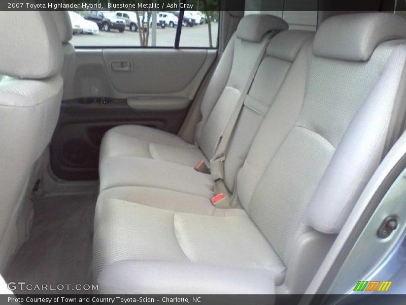 Bluestone Metallic / Ash Gray 2007 Toyota Highlander Hybrid