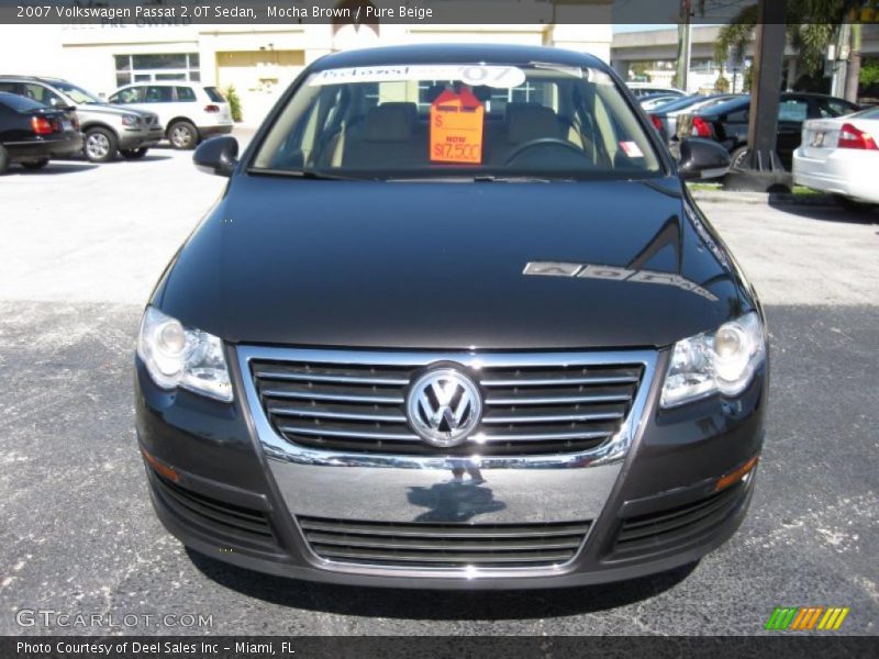 Mocha Brown / Pure Beige 2007 Volkswagen Passat 2.0T Sedan