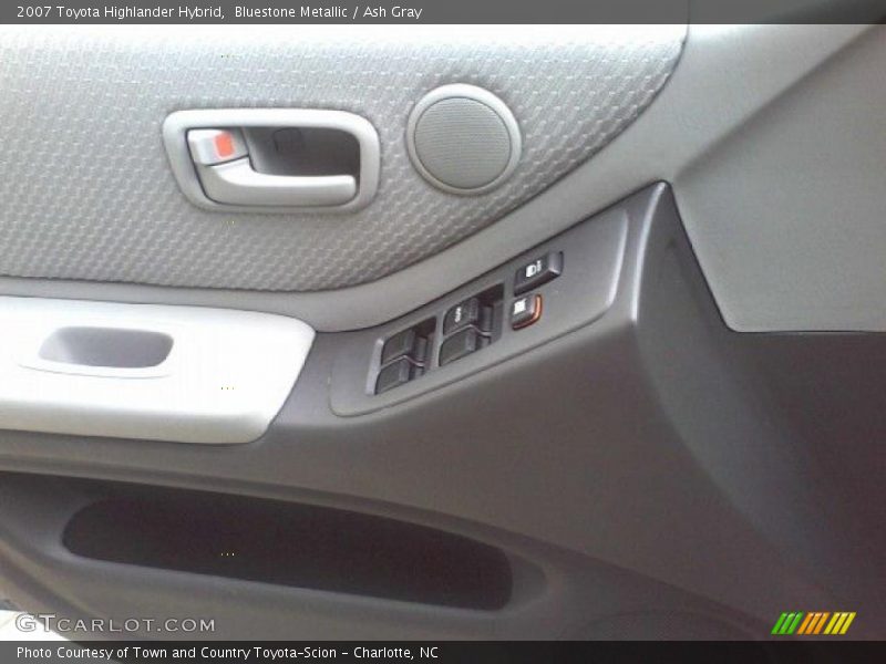 Bluestone Metallic / Ash Gray 2007 Toyota Highlander Hybrid