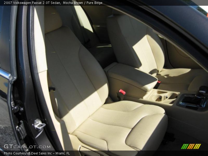 Mocha Brown / Pure Beige 2007 Volkswagen Passat 2.0T Sedan