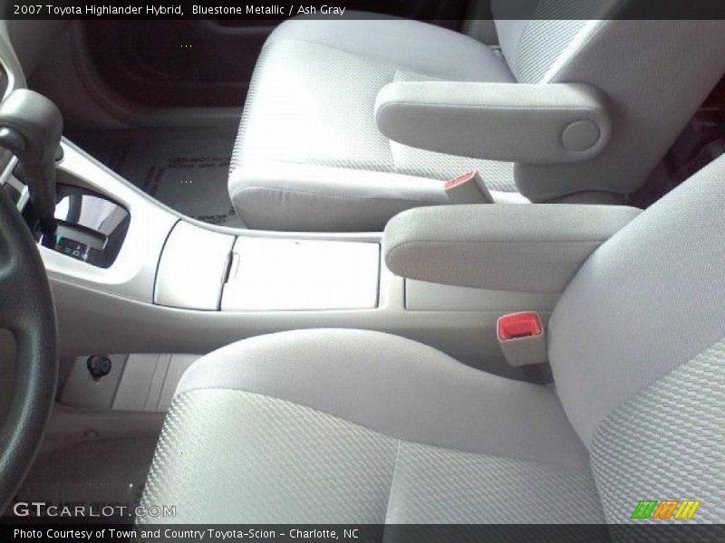 Bluestone Metallic / Ash Gray 2007 Toyota Highlander Hybrid