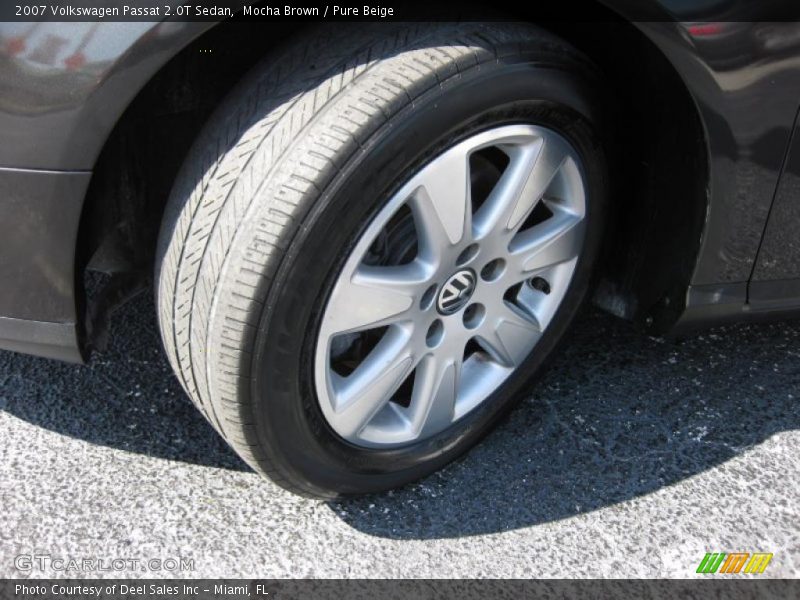 Mocha Brown / Pure Beige 2007 Volkswagen Passat 2.0T Sedan