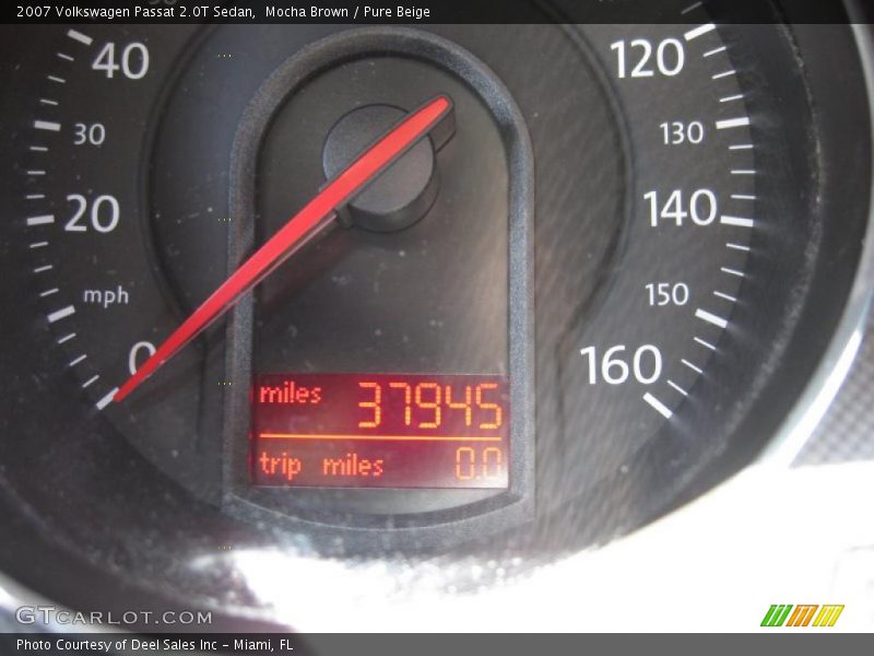 Mocha Brown / Pure Beige 2007 Volkswagen Passat 2.0T Sedan