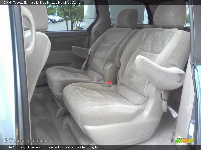 Blue Mirage Metallic / Stone 2008 Toyota Sienna LE