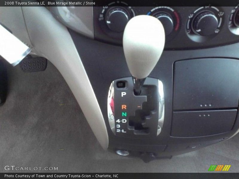 Blue Mirage Metallic / Stone 2008 Toyota Sienna LE