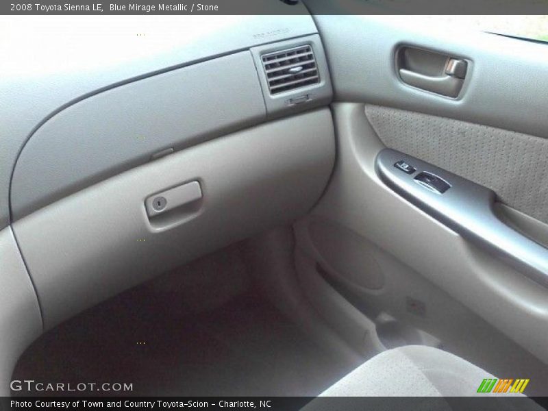 Blue Mirage Metallic / Stone 2008 Toyota Sienna LE