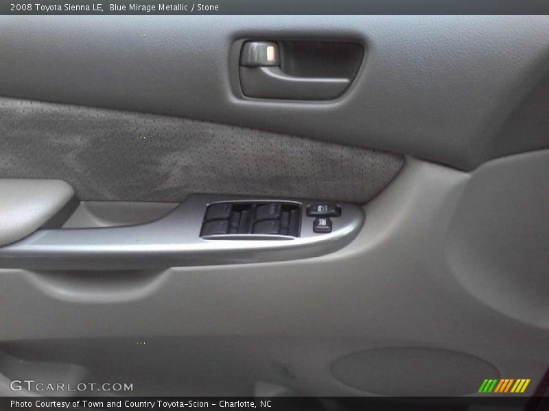 Blue Mirage Metallic / Stone 2008 Toyota Sienna LE