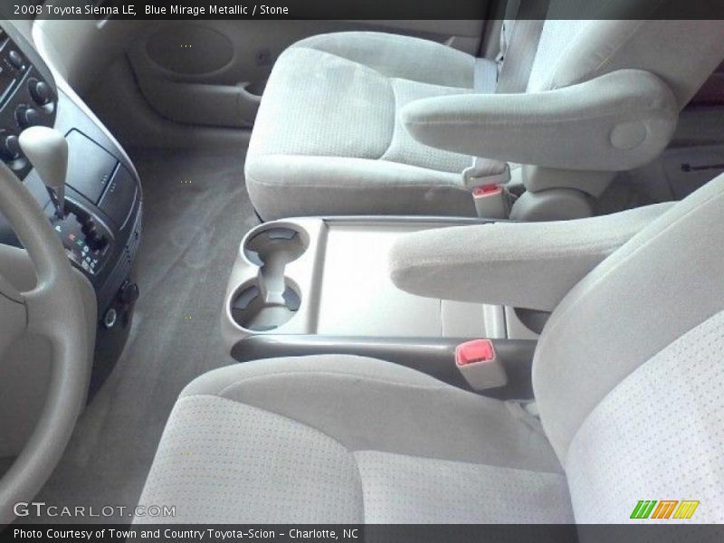 Blue Mirage Metallic / Stone 2008 Toyota Sienna LE