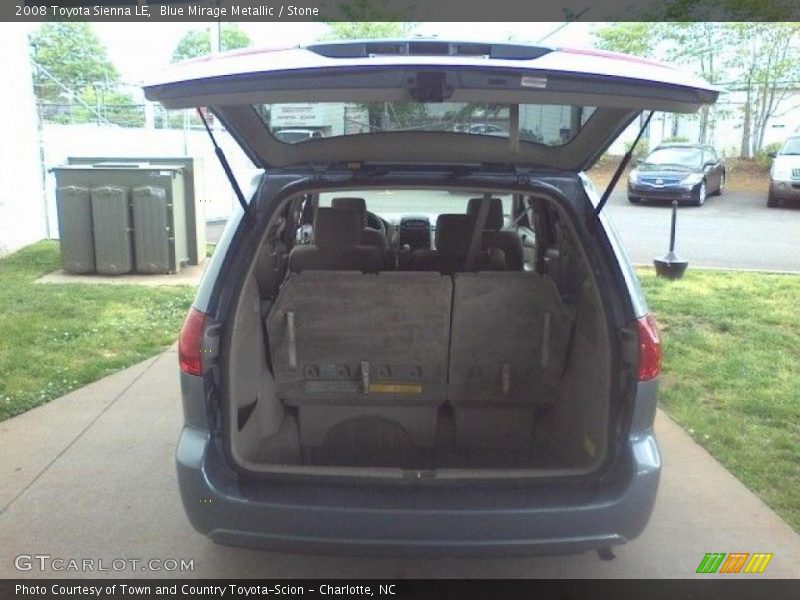 Blue Mirage Metallic / Stone 2008 Toyota Sienna LE
