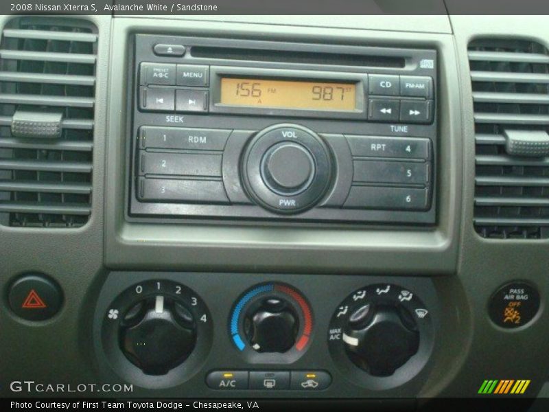 Avalanche White / Sandstone 2008 Nissan Xterra S