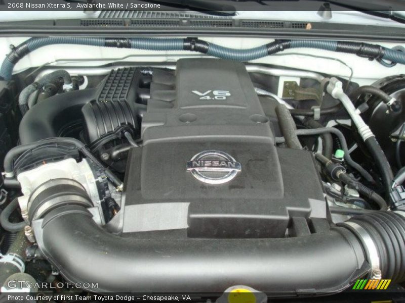 Avalanche White / Sandstone 2008 Nissan Xterra S