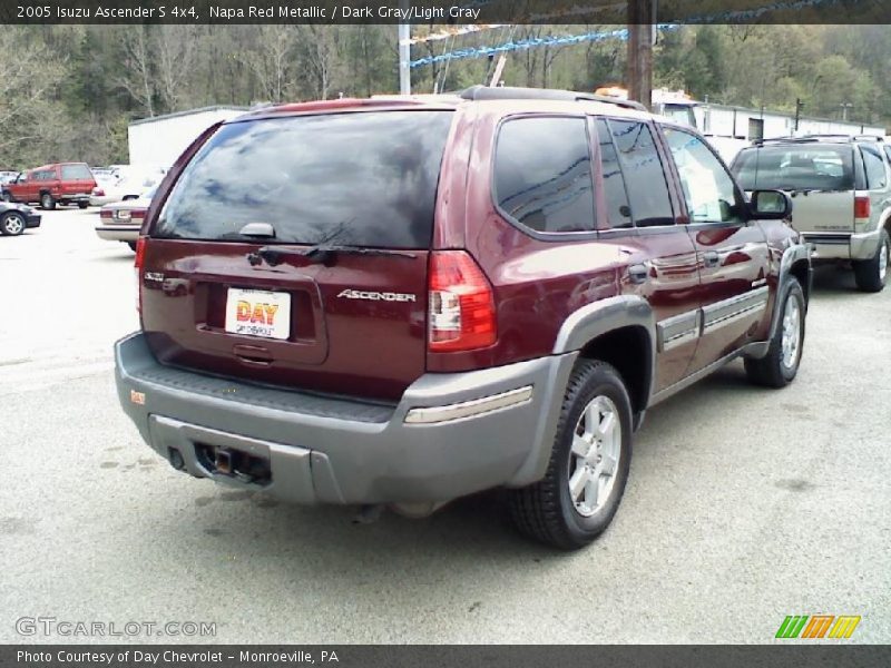Napa Red Metallic / Dark Gray/Light Gray 2005 Isuzu Ascender S 4x4