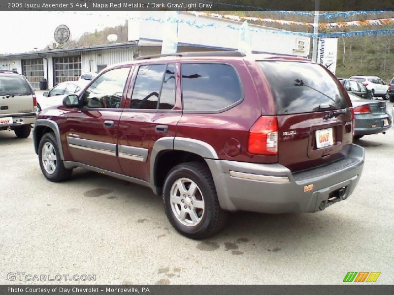Napa Red Metallic / Dark Gray/Light Gray 2005 Isuzu Ascender S 4x4