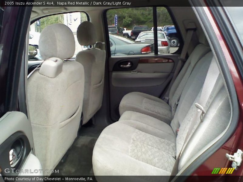 Napa Red Metallic / Dark Gray/Light Gray 2005 Isuzu Ascender S 4x4
