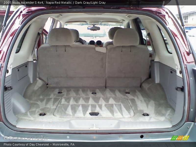 Napa Red Metallic / Dark Gray/Light Gray 2005 Isuzu Ascender S 4x4