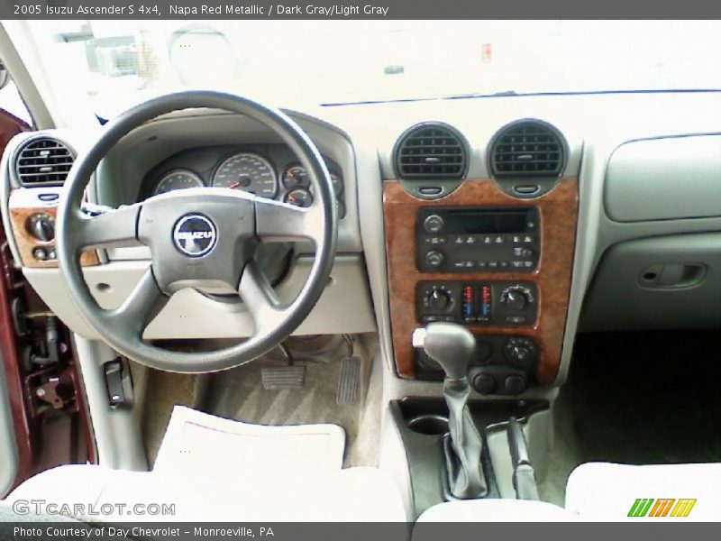 Napa Red Metallic / Dark Gray/Light Gray 2005 Isuzu Ascender S 4x4