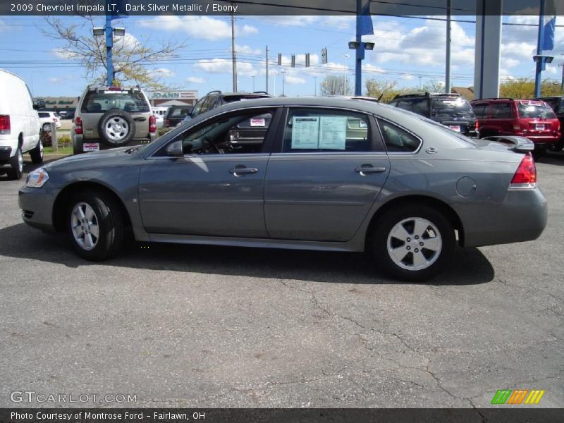 Dark Silver Metallic / Ebony 2009 Chevrolet Impala LT
