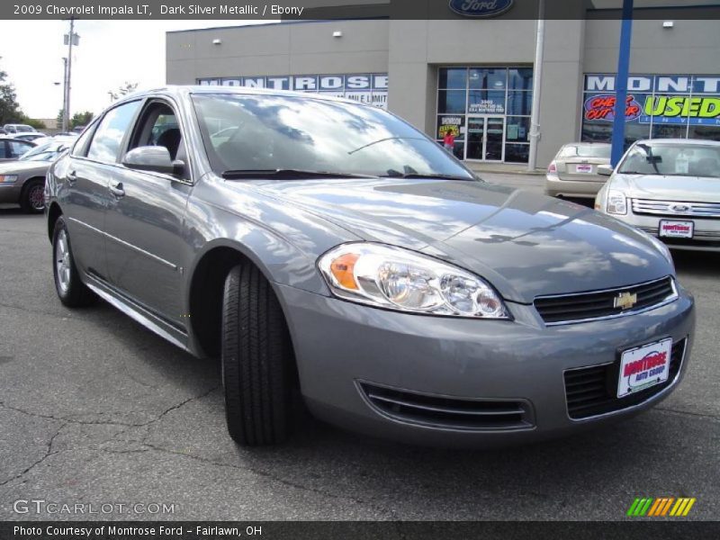 Dark Silver Metallic / Ebony 2009 Chevrolet Impala LT