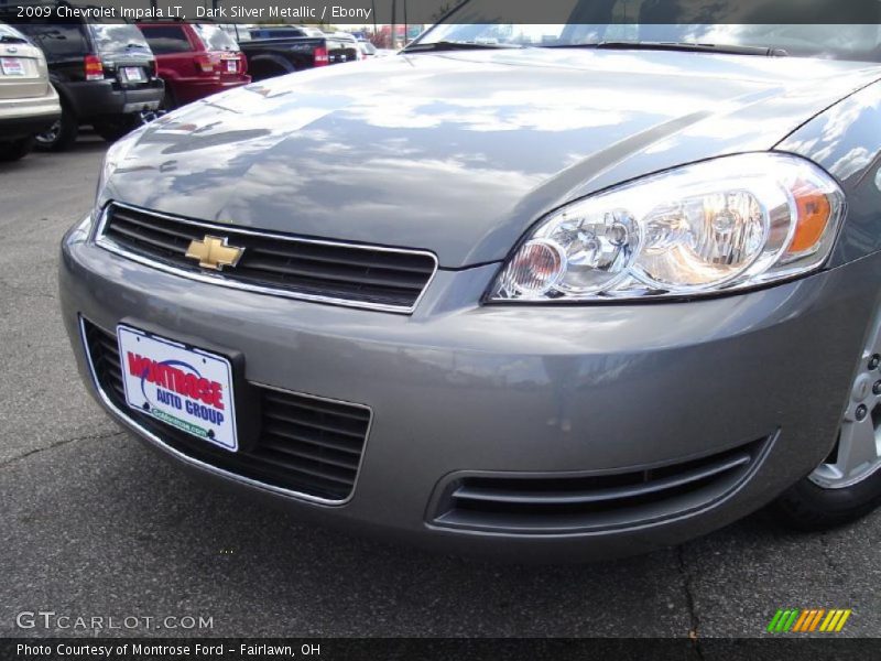 Dark Silver Metallic / Ebony 2009 Chevrolet Impala LT