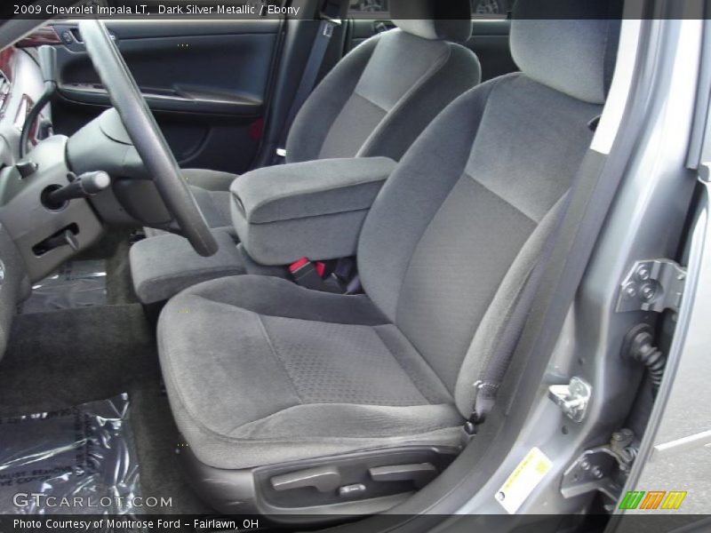 Dark Silver Metallic / Ebony 2009 Chevrolet Impala LT