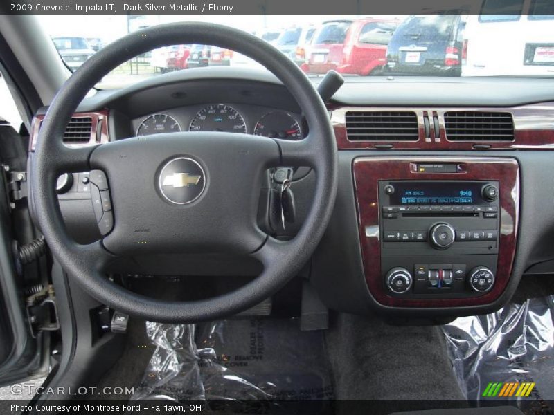 Dark Silver Metallic / Ebony 2009 Chevrolet Impala LT