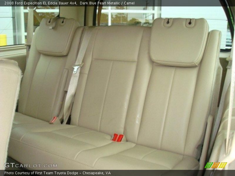 Dark Blue Pearl Metallic / Camel 2008 Ford Expedition EL Eddie Bauer 4x4