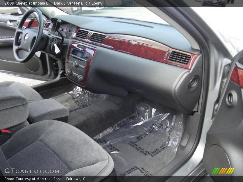 Dark Silver Metallic / Ebony 2009 Chevrolet Impala LT